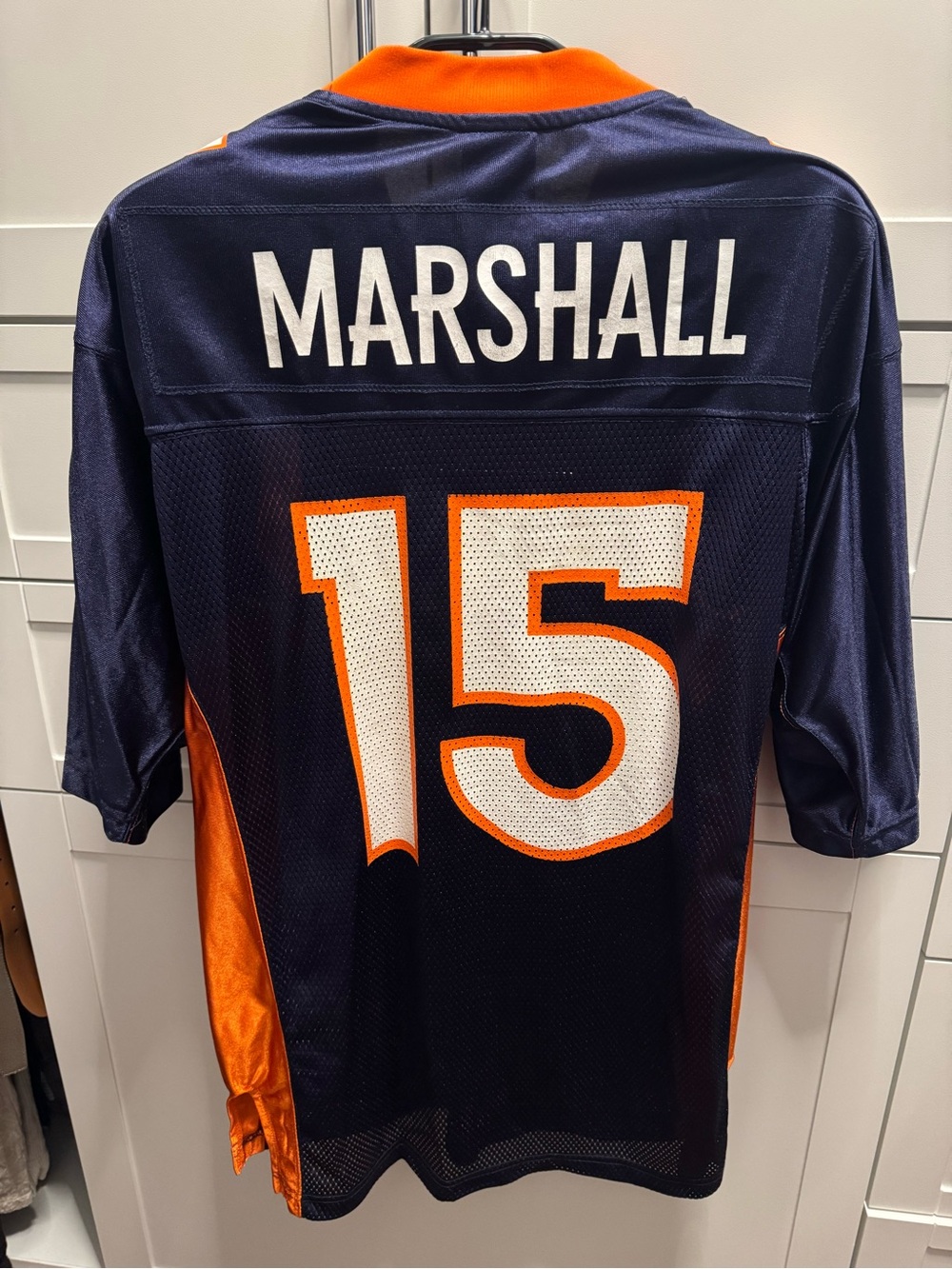 Authentic Brandon Marshall #15 Denver Broncos Reebok NFL Jersey Men’s M Vintage
